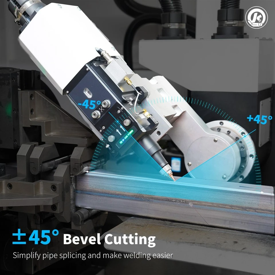 Bevel Cutting Function Laser Tube Machine factory