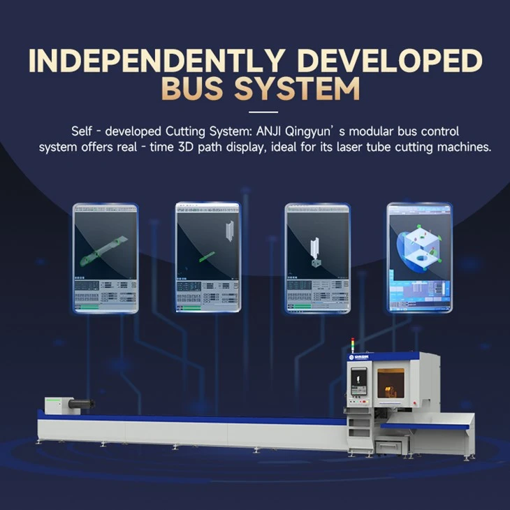 Tube Fiber Laser Cutting Machine