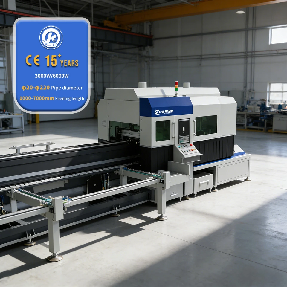 Fiber Laser Tube Cutter Machine Economy Model Available