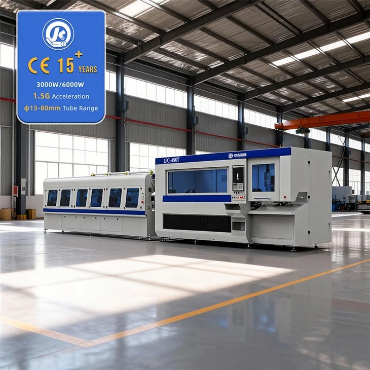 Pipe Fiber Laser Cutting Machine Manufacturer Ready To Ship