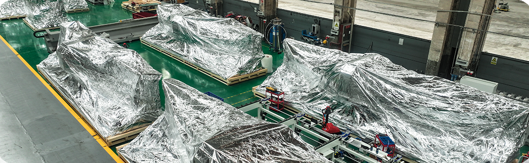 Finished Product Delivery at Anji production facility