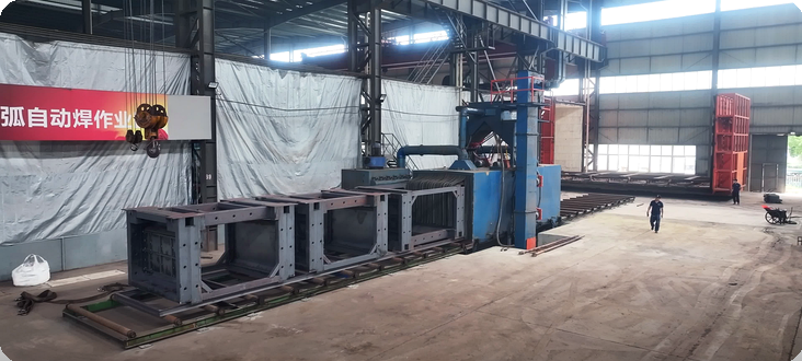 Shot Blasting at Anji production facility